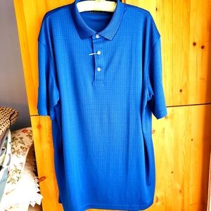 Callaway NWT Men's Opti Dry Blue Short Sleeve Golf Polo Shirt size XL